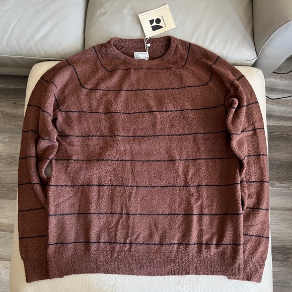 NWT - Frank & Oak Men’s Wool Blended Striped Sweater - Size XL - Picture 4 of 11